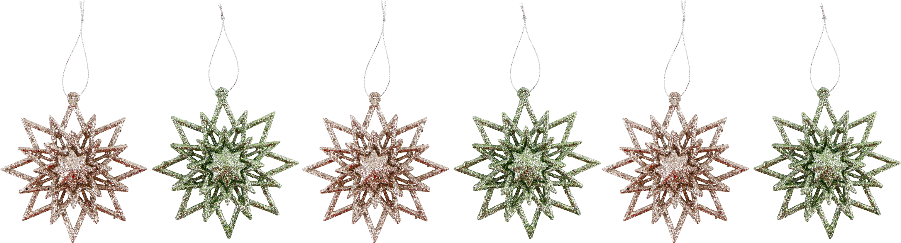 5726 CRYSTALS SPLENDID  S/6