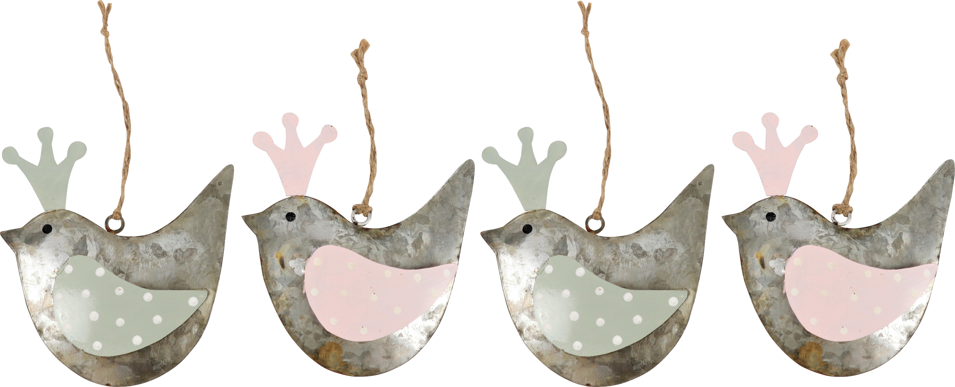 5851 ZIERHÄNGER PRINCESS BIRD  S/4