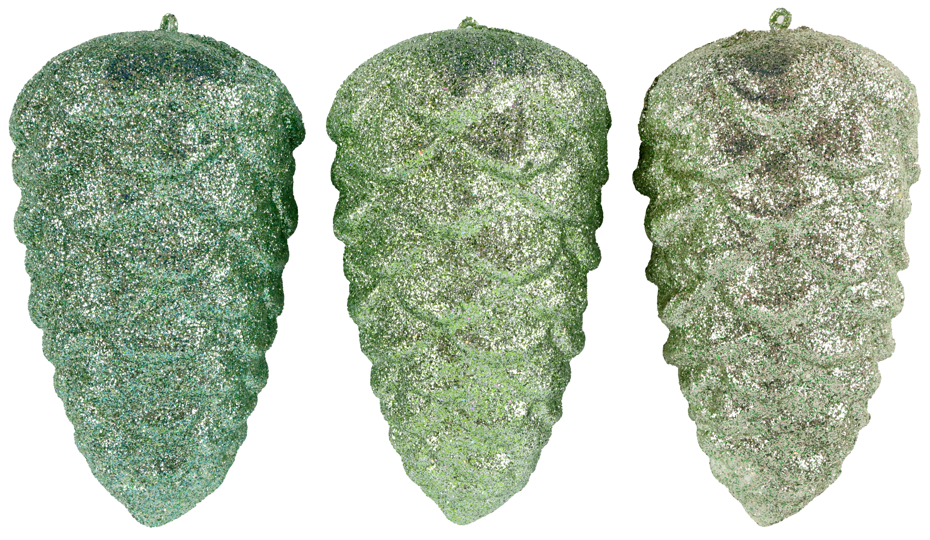 6212 GLITTER CONE GLORY  S/3