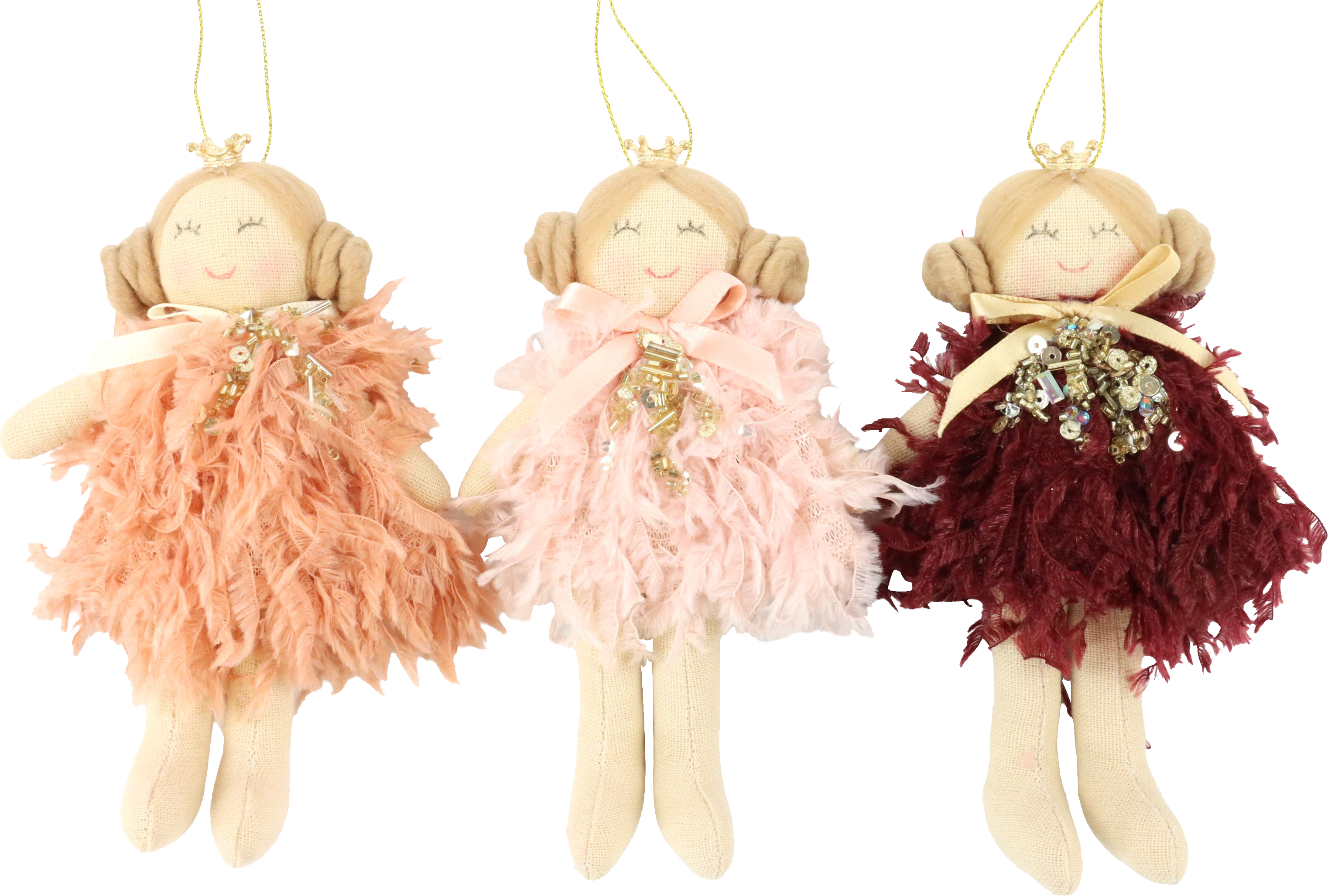 6238 ANGELS PINKIEBELL  S/3