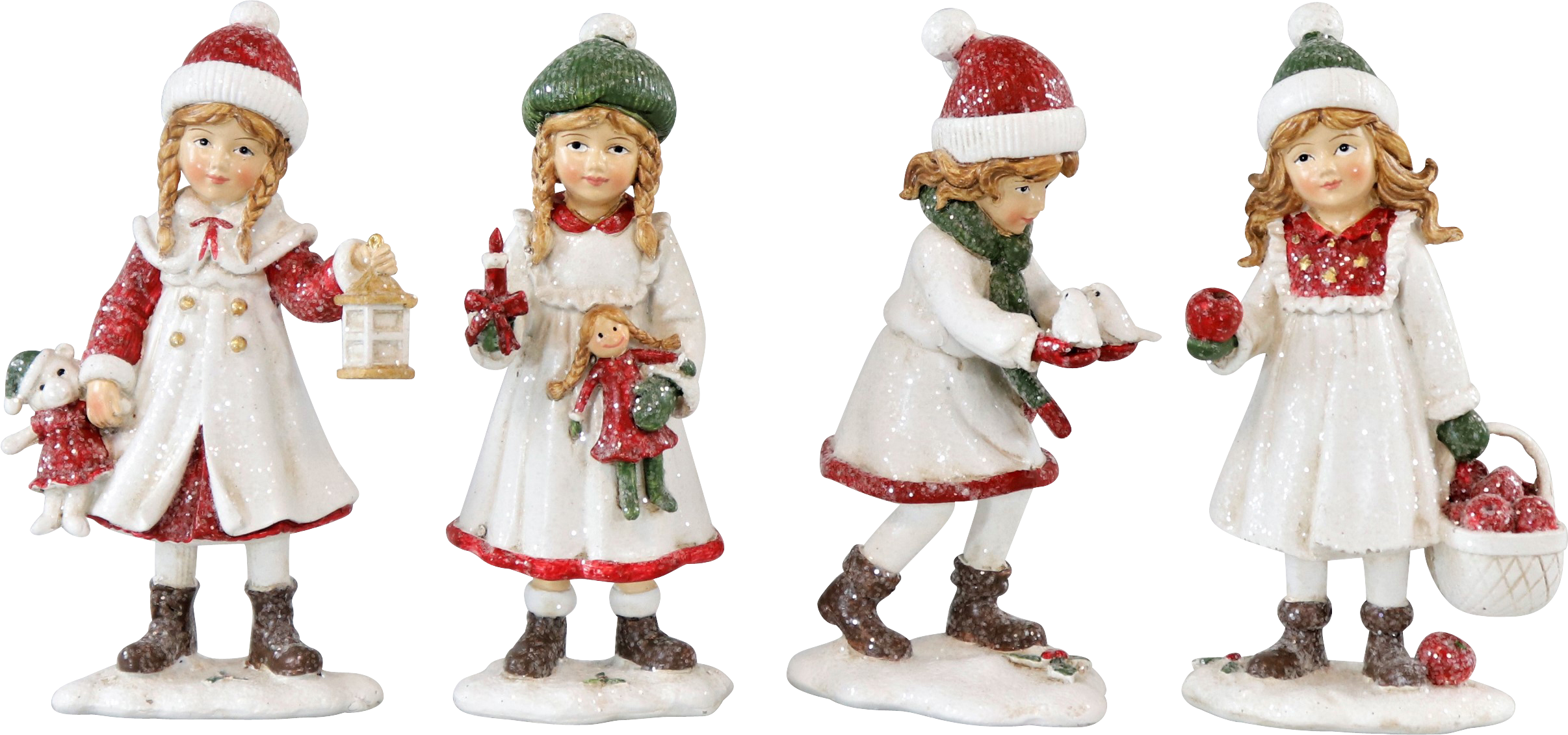 6463 WINTERMÄDCHEN NOSTALGIE  S/4