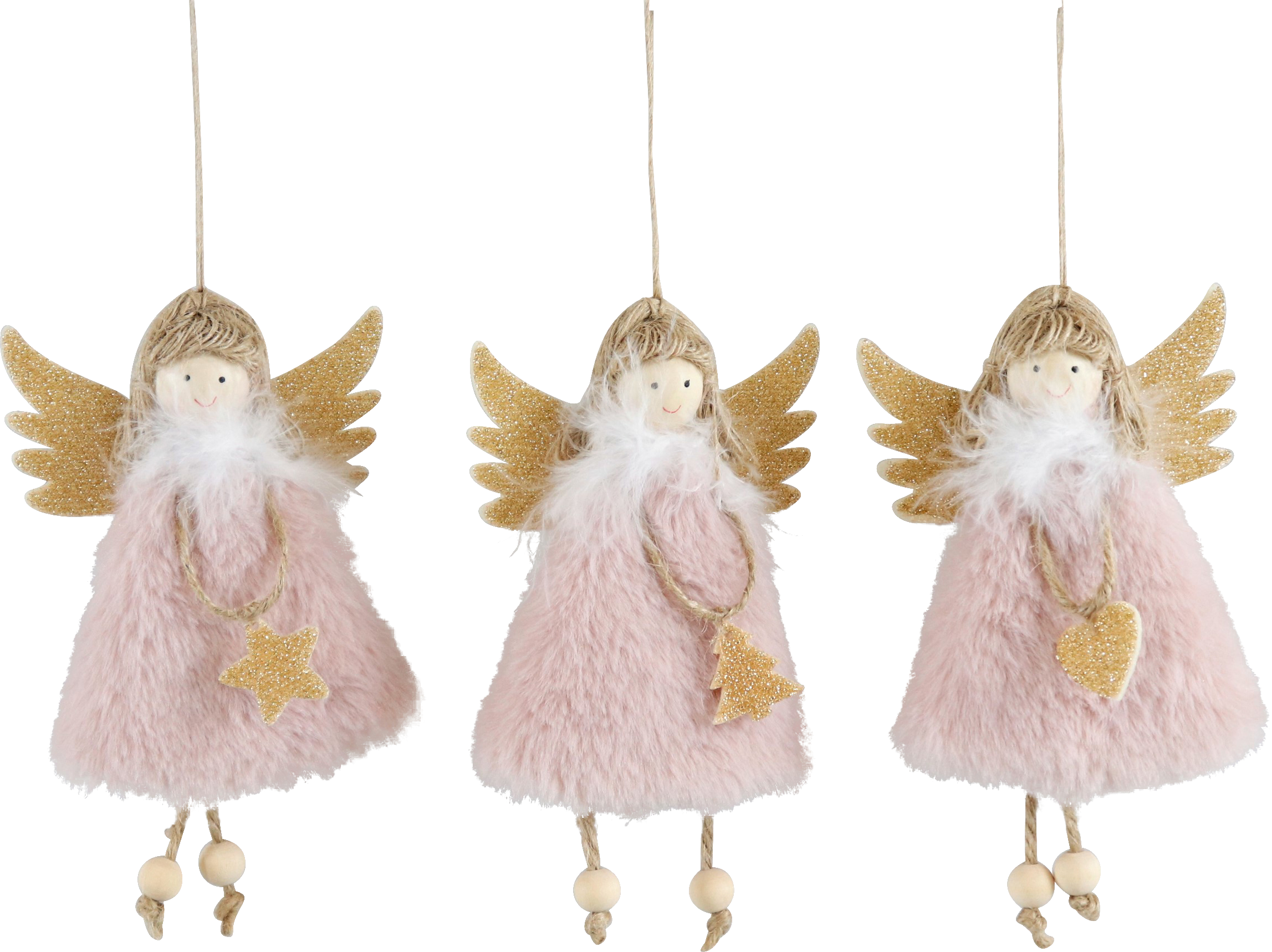 7054 ANGEL PENDANTS JUBILEE  S/3