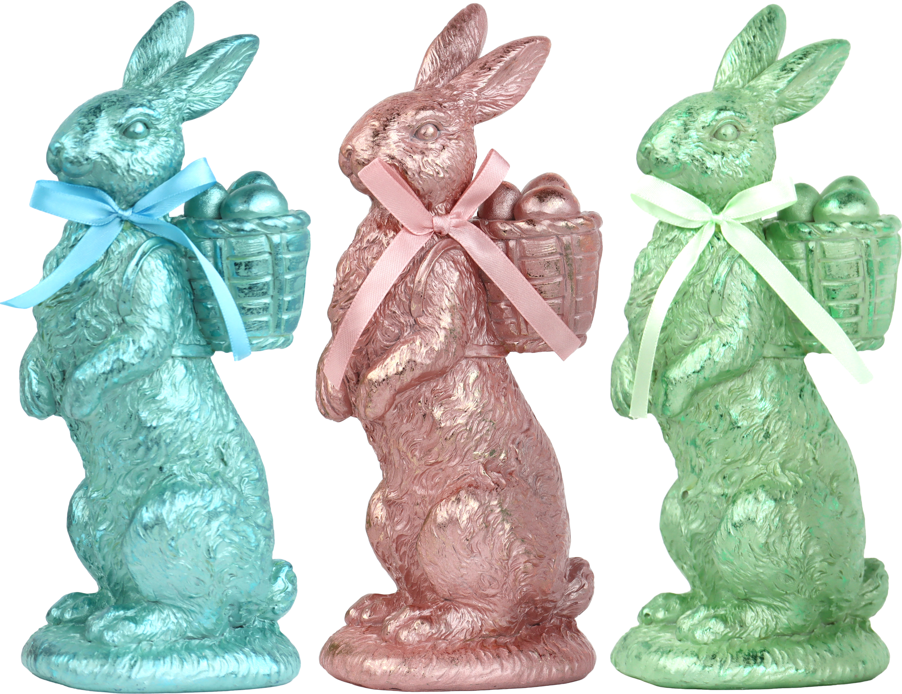 7329 TRIO  MELLOW BUNNIES  3PZ