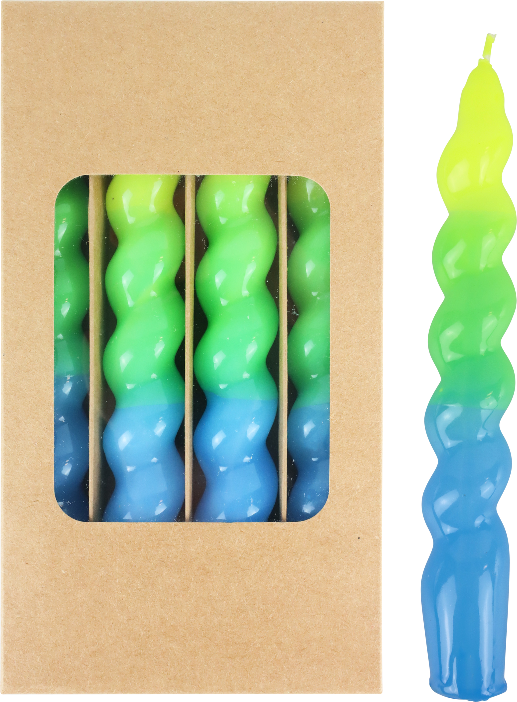 7350 STABKERZEN TWIST  S/4