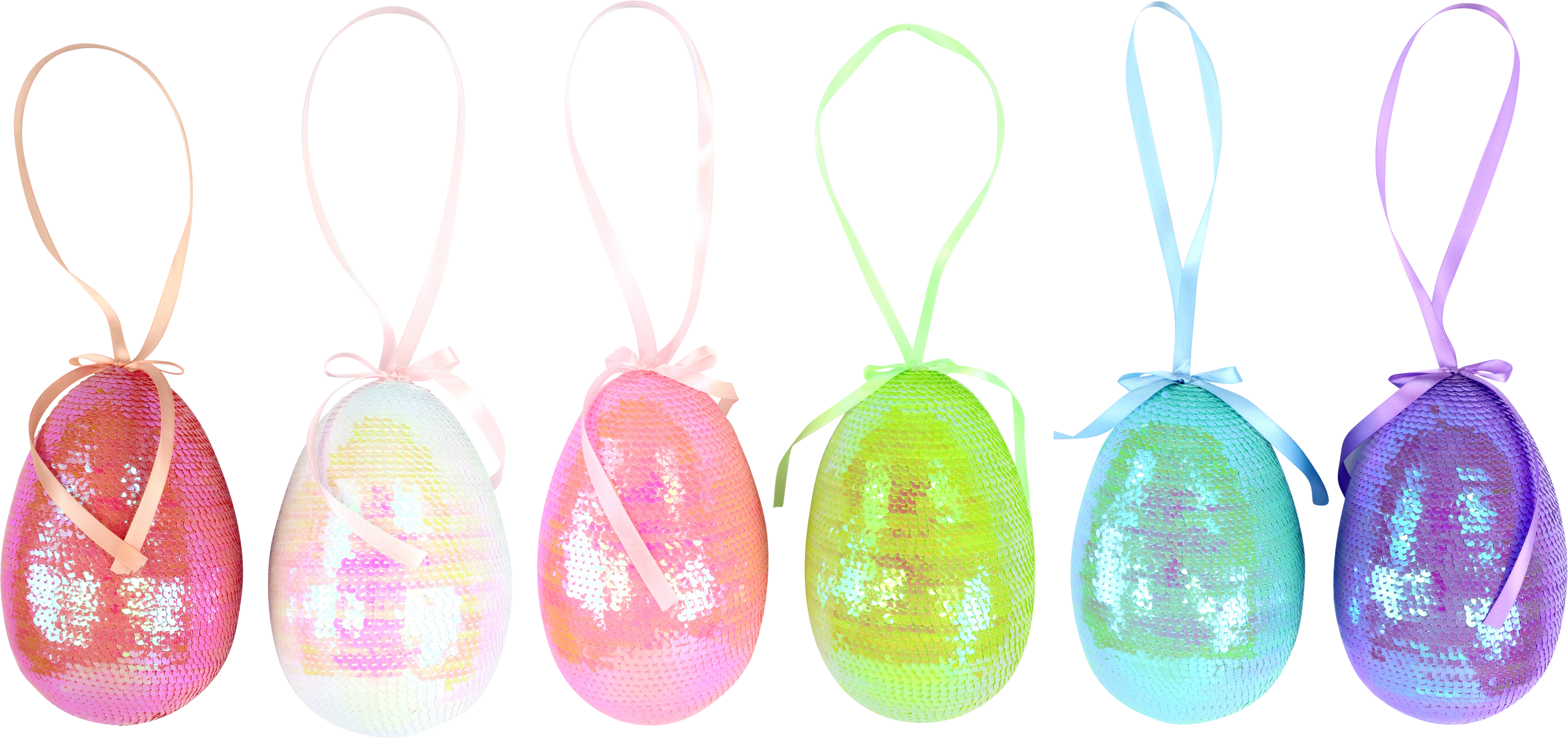 7373 SEQUINEGGS  EASTER GLAM  S/6