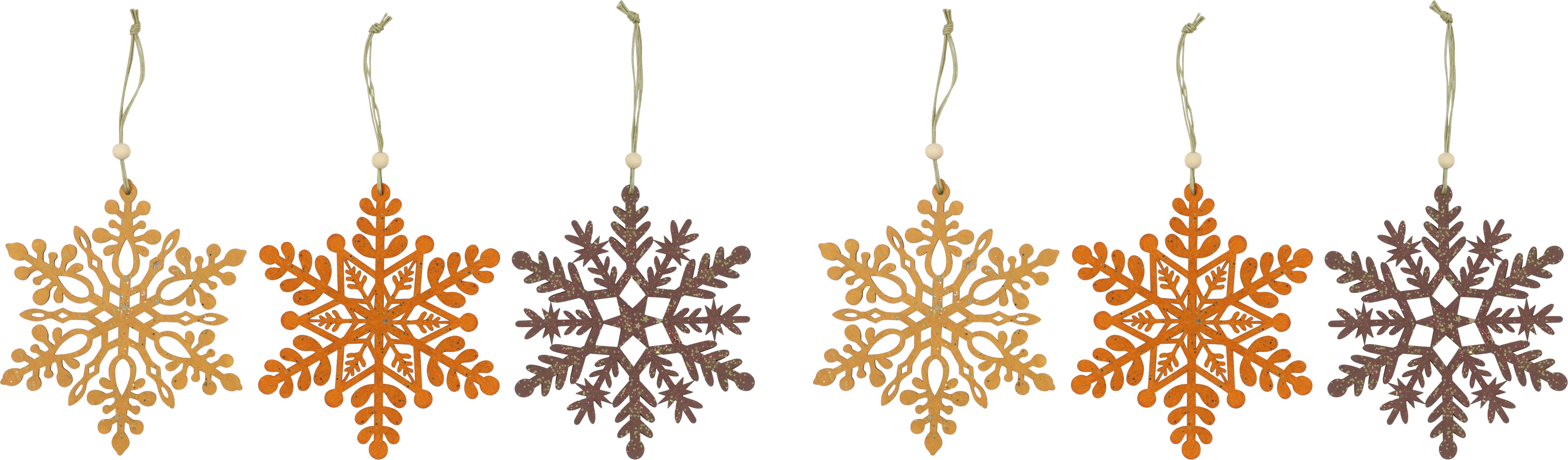 7801 CRISTALLI LEGNO  NATUAL WOOD  6PZ