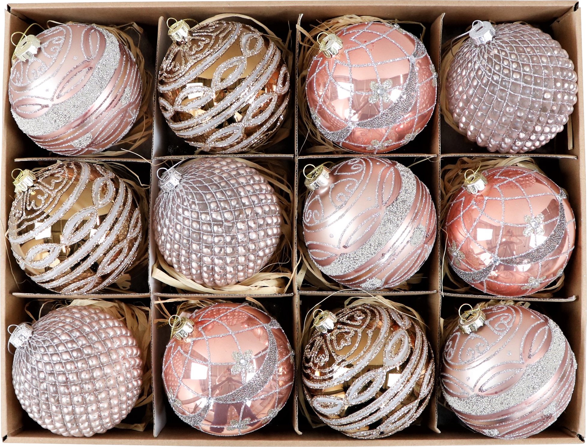 7936 CAJA VINTAGE  BOLAS  S/12