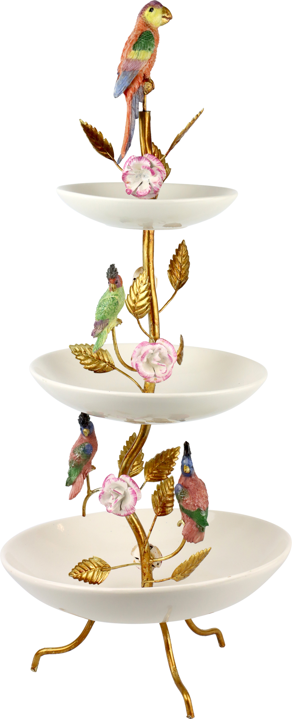 7994 ETAGERE PARADISE BIRDS