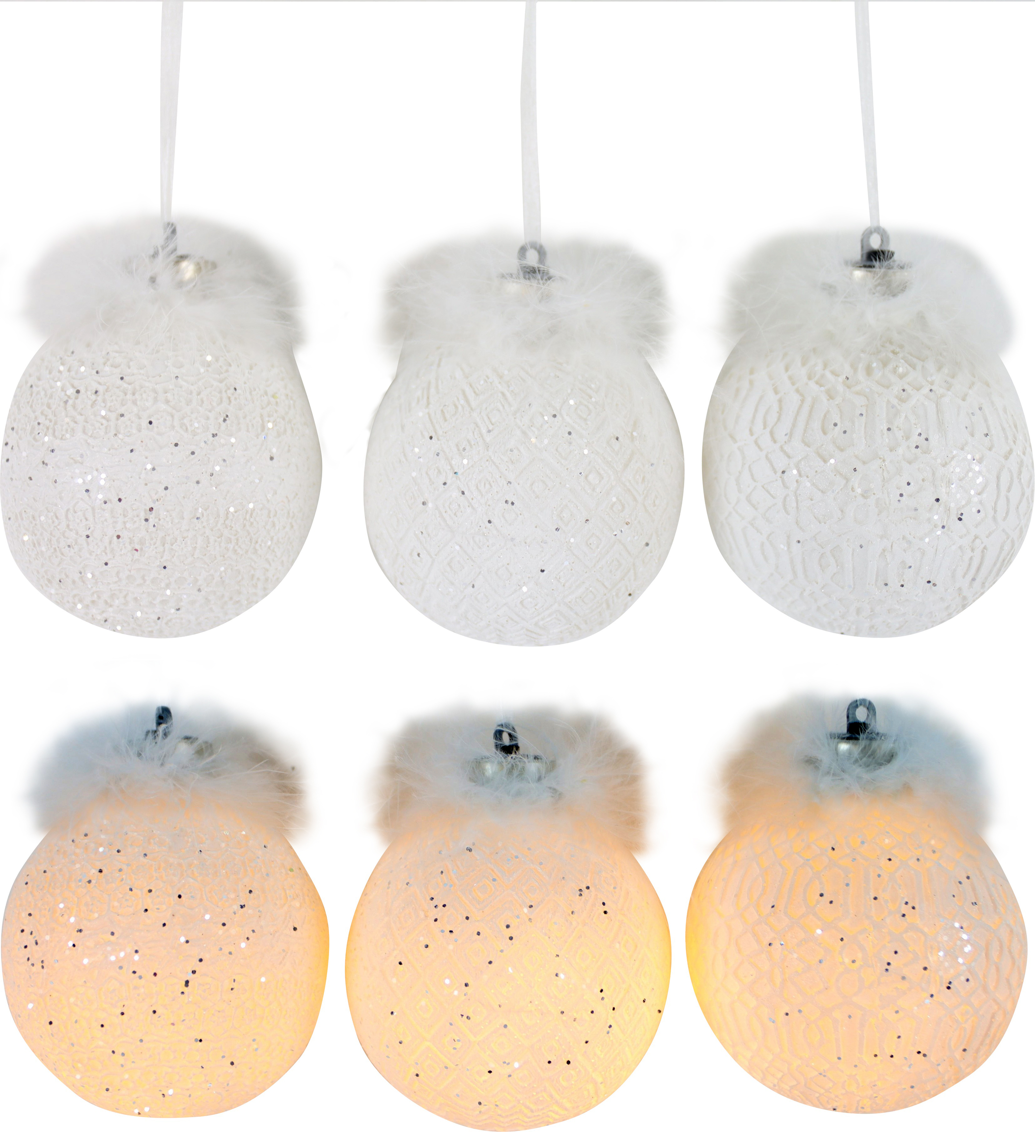 8002 SFERE LED  FEDERKLEID  3PZ