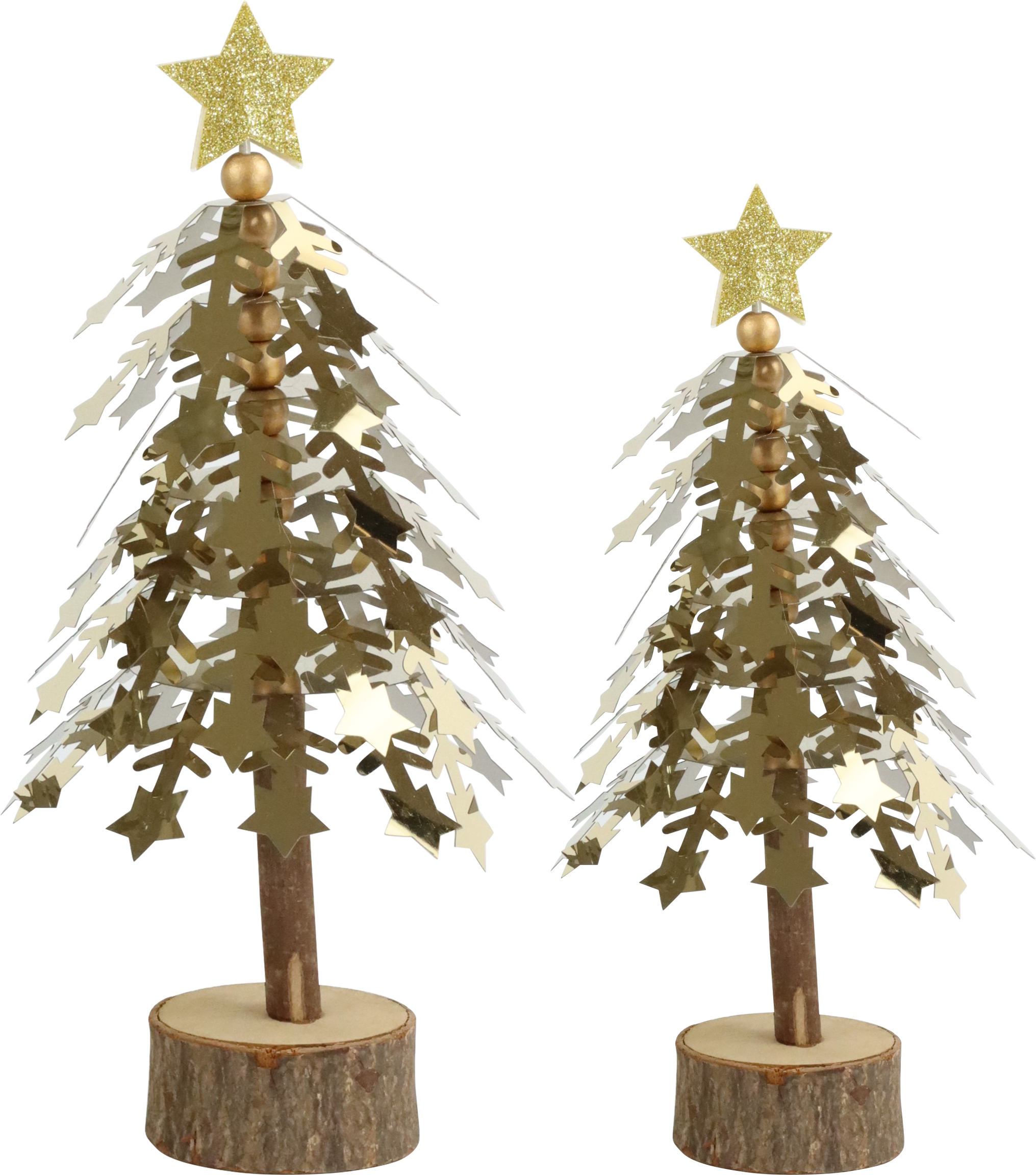 8162 ALBERI  GOLDEN XMAS  2PZ