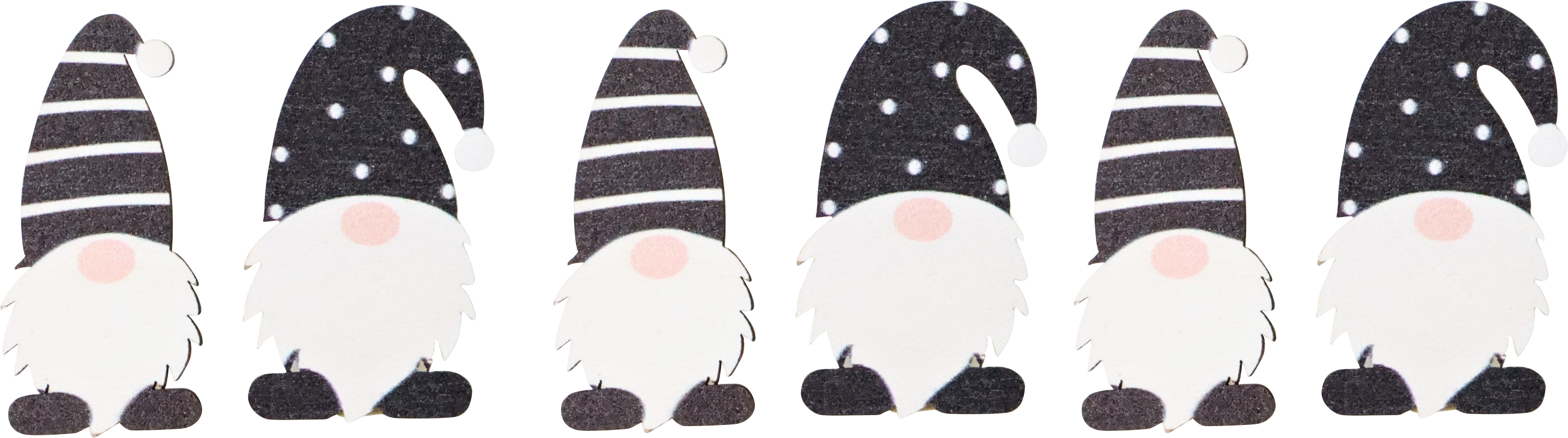 8246 KLAMMERN WEIHNACHTSNISSEN  S/6