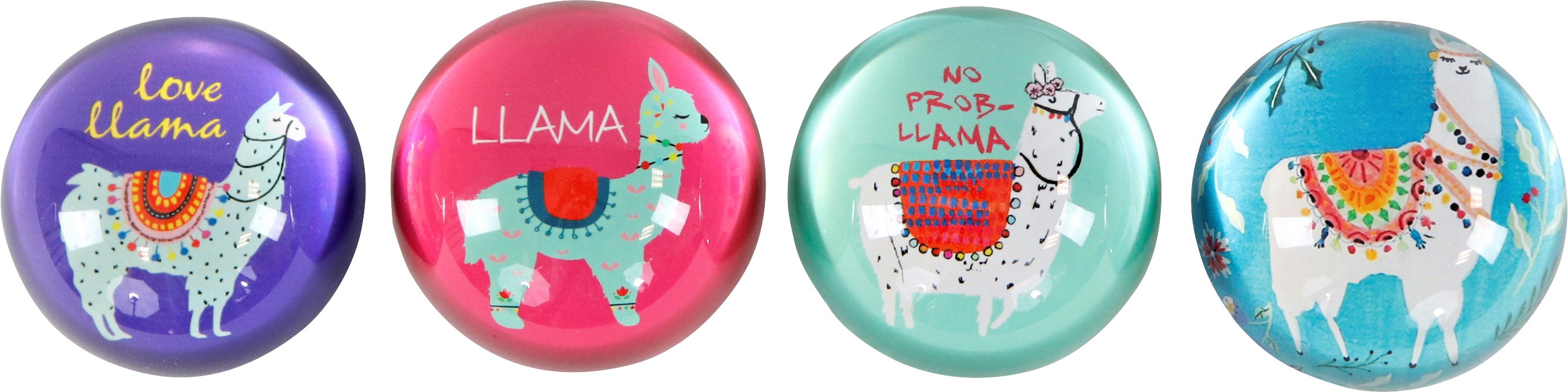 8429 PAPERWEIGHTS LAMA  S/4