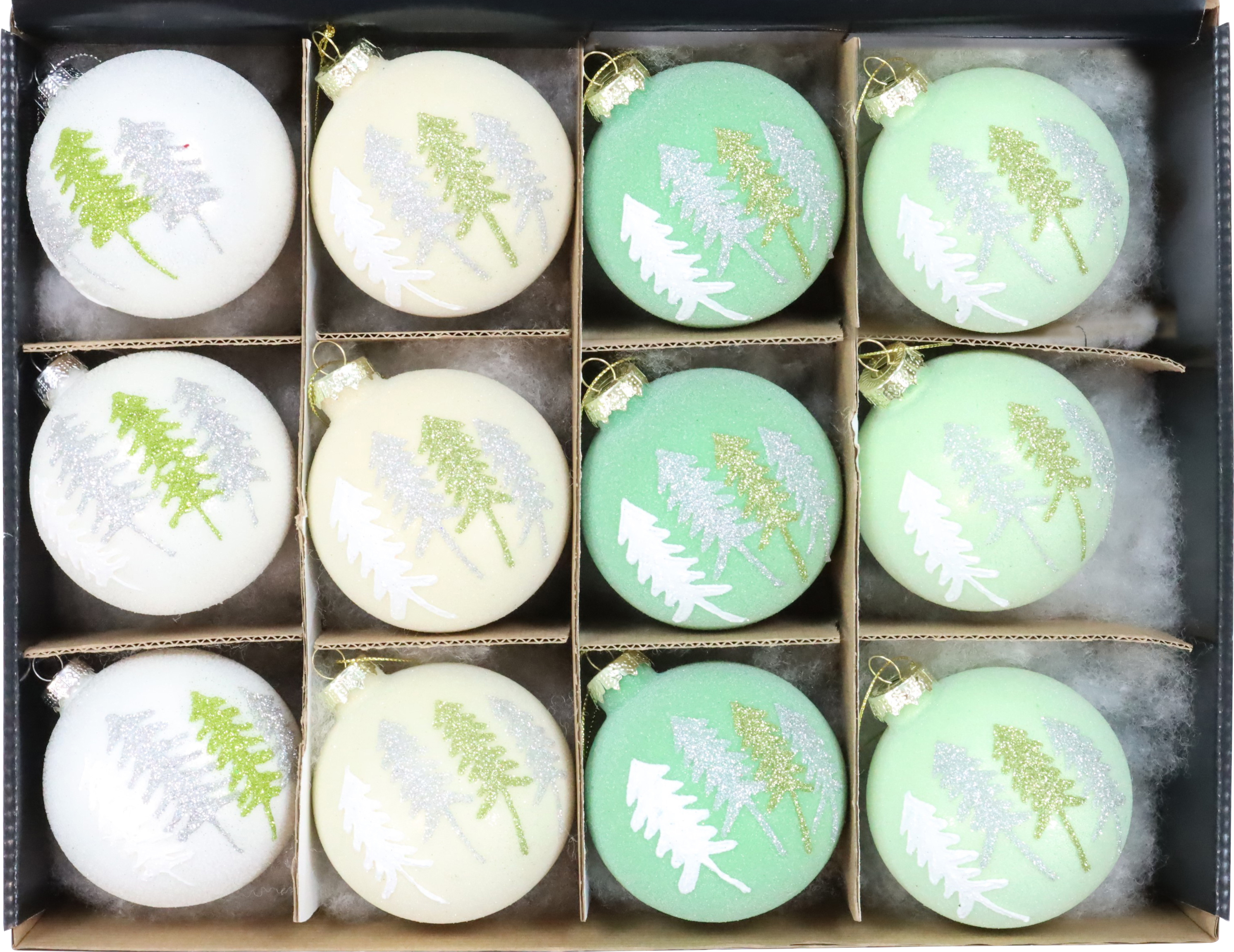 8501 GLASS BALL WINTERWALD  S/12