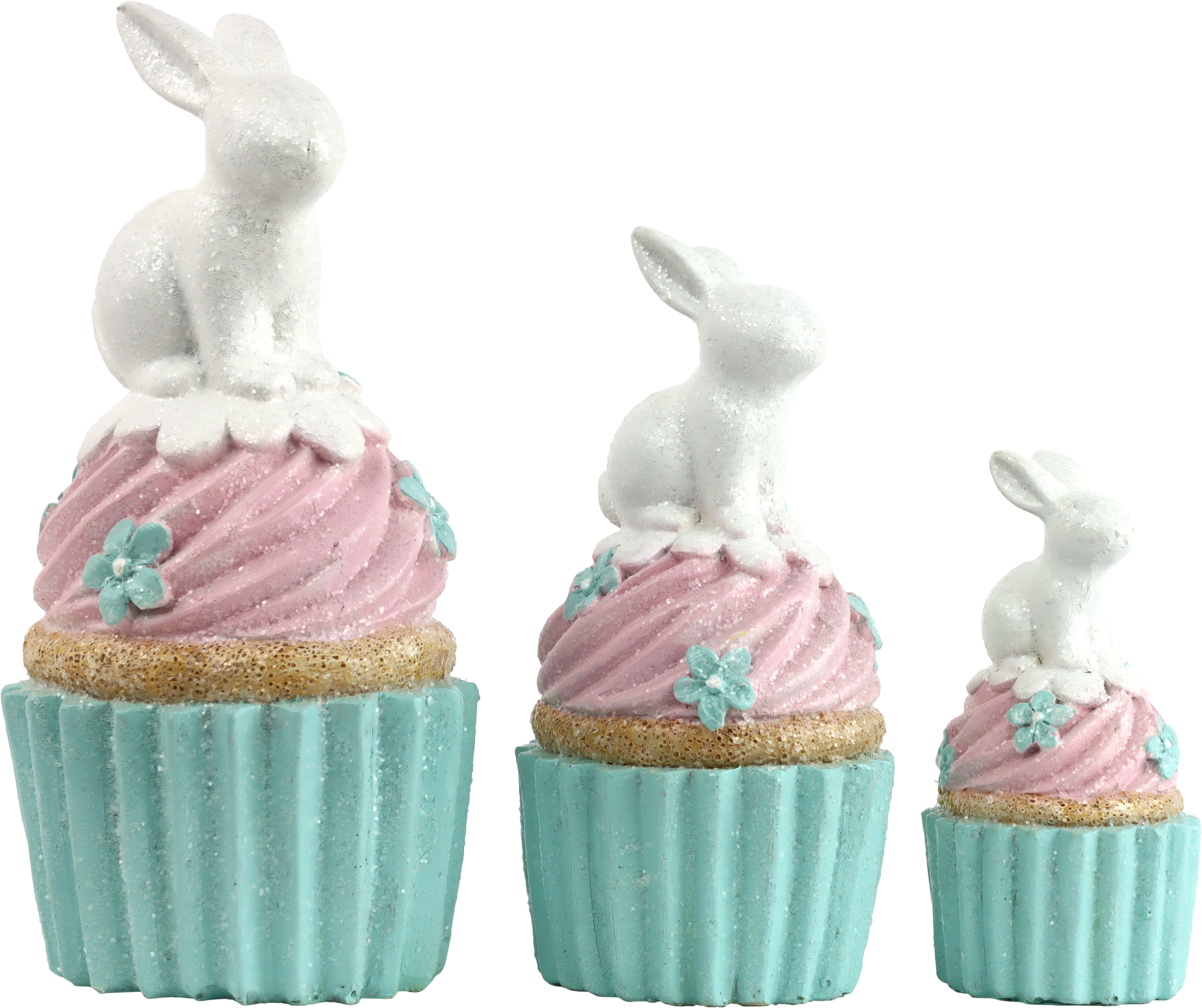 8627 TRIO DI CONIGLI BUNNYCAKE  3PZ