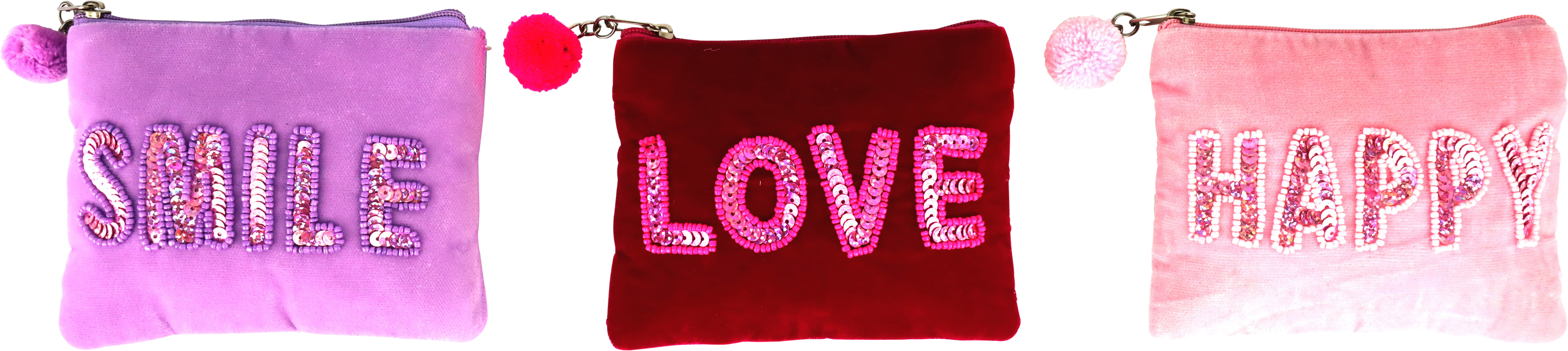 8664 TÄSCHCHEN POETIC POUCHES  S/3