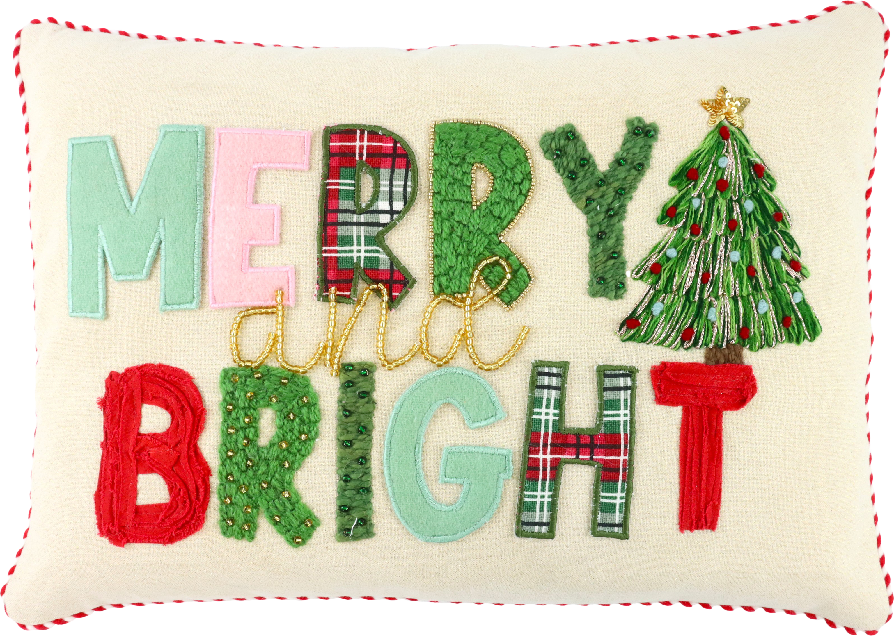 8781 CUSHION COVER MERRY&BRIGHT
