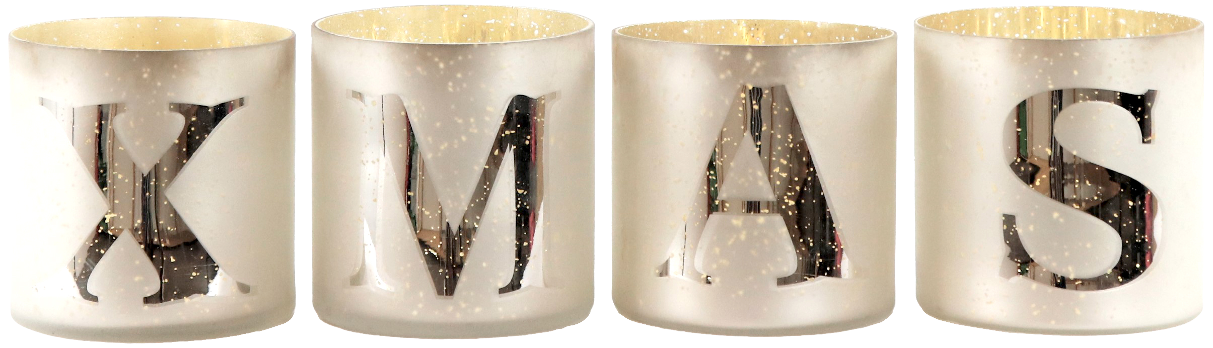 8856 WINDLICHTER XMAS  S/4