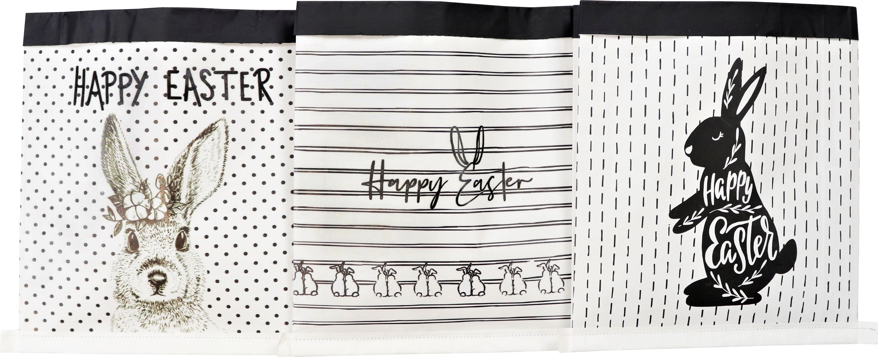 8947 BORSE CARTA  HAPPY EASTER  3PZ