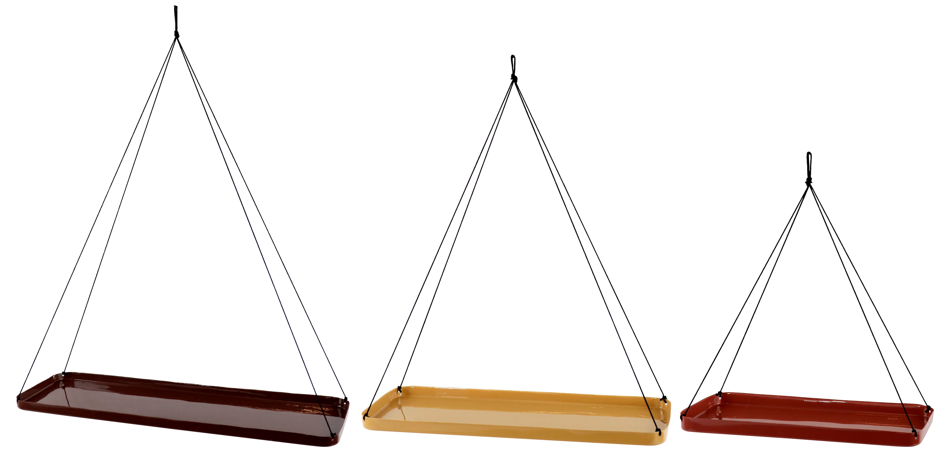 9395 VASSOI SOSPESI  DELUXE  3PZ