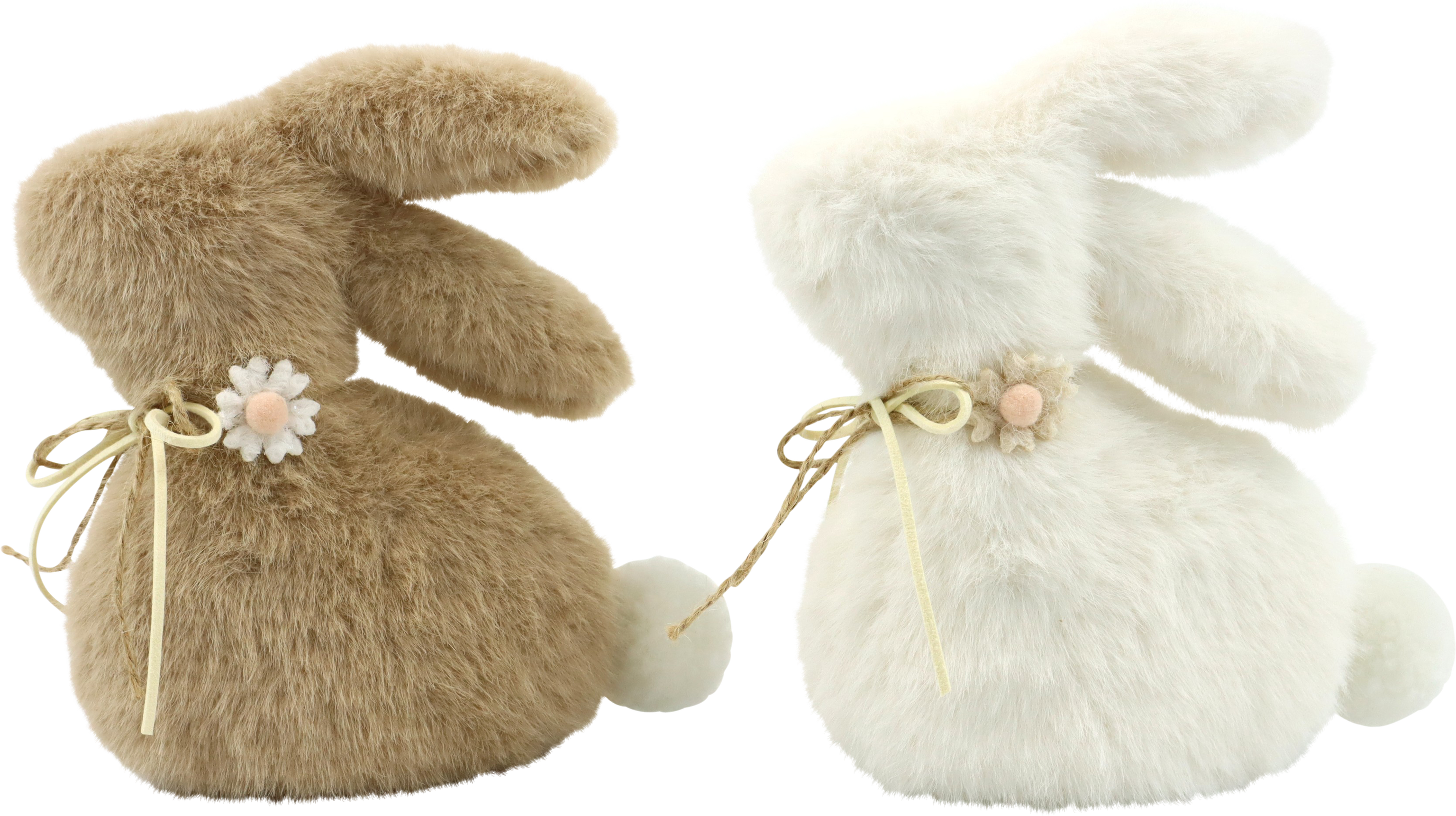 9410 RABBITDUO COZY BUNNY  S/2
