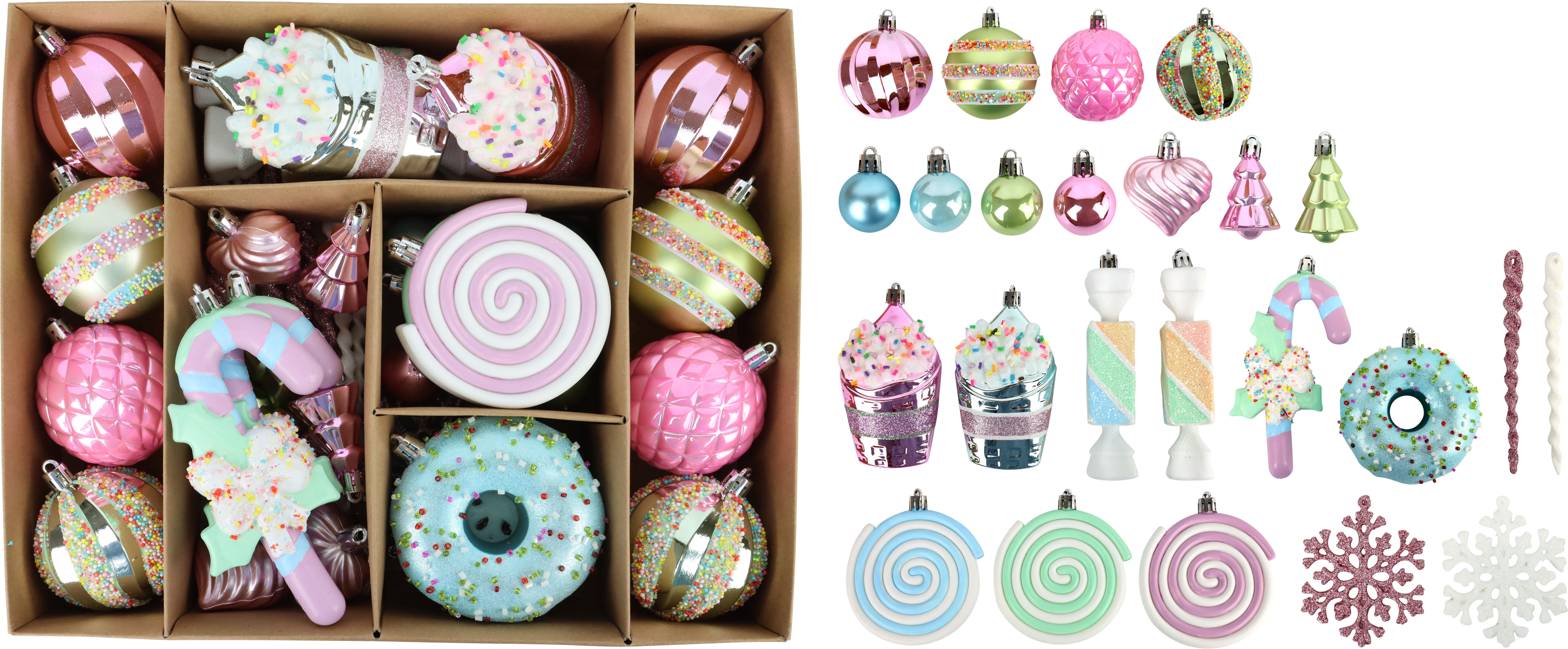 9422 BALL ASSORTMENT COSY CANDY  S/48