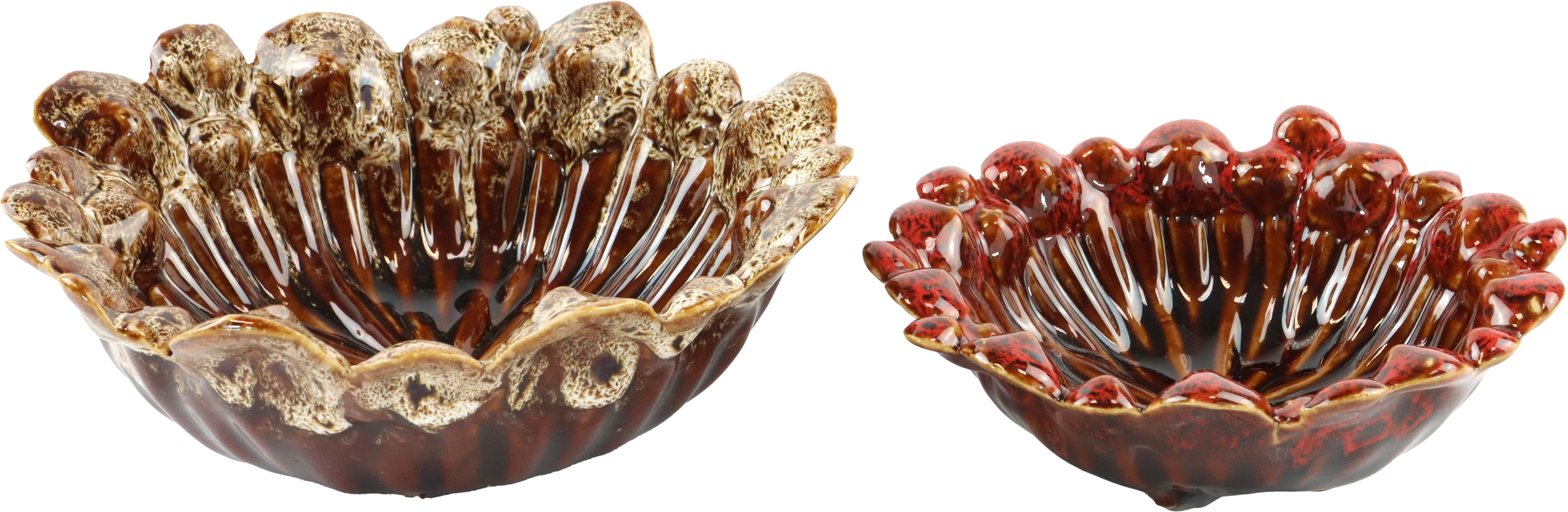 9513 DecoBOWLS TWILIGHT WOODS  S/2