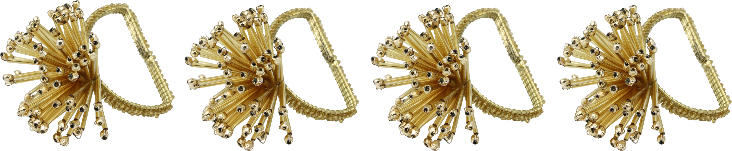 9752 NAPKIN RINGS SPLASH  S/4