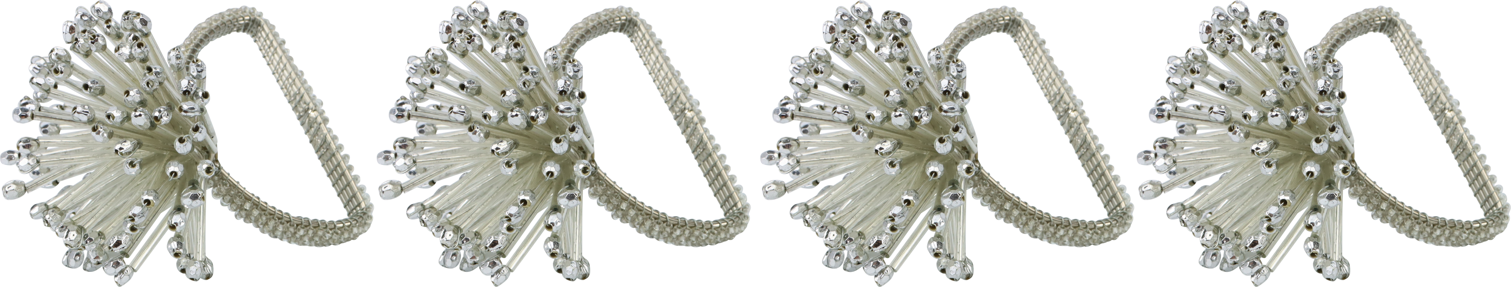 9758 NAPKIN RINGS SPLASH  S/4