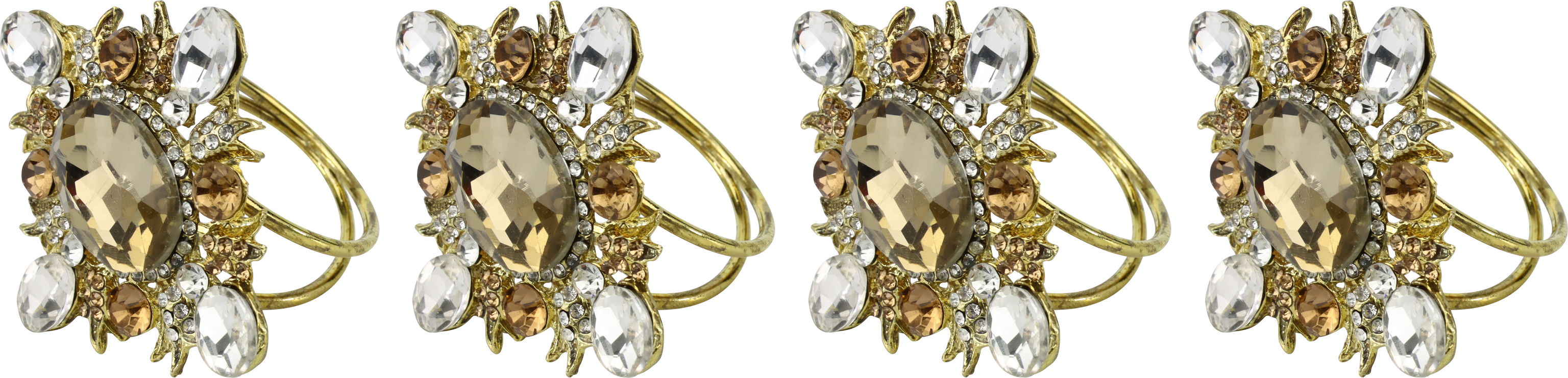 9777 SERVIETTENRINGE DIAMANT  S/4