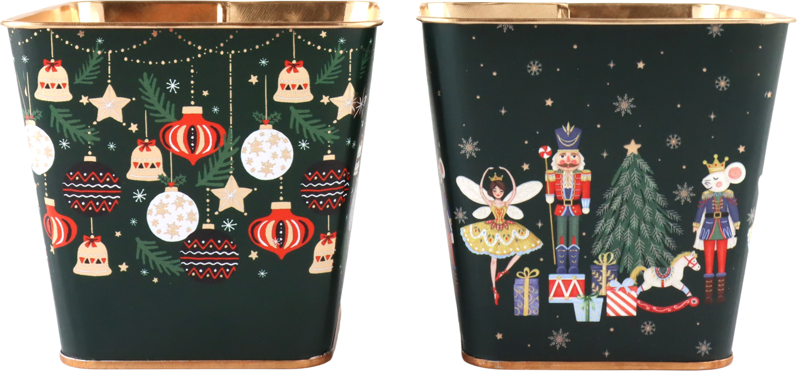 9802 POTS CHRISTMAS HERITAGE  S/2