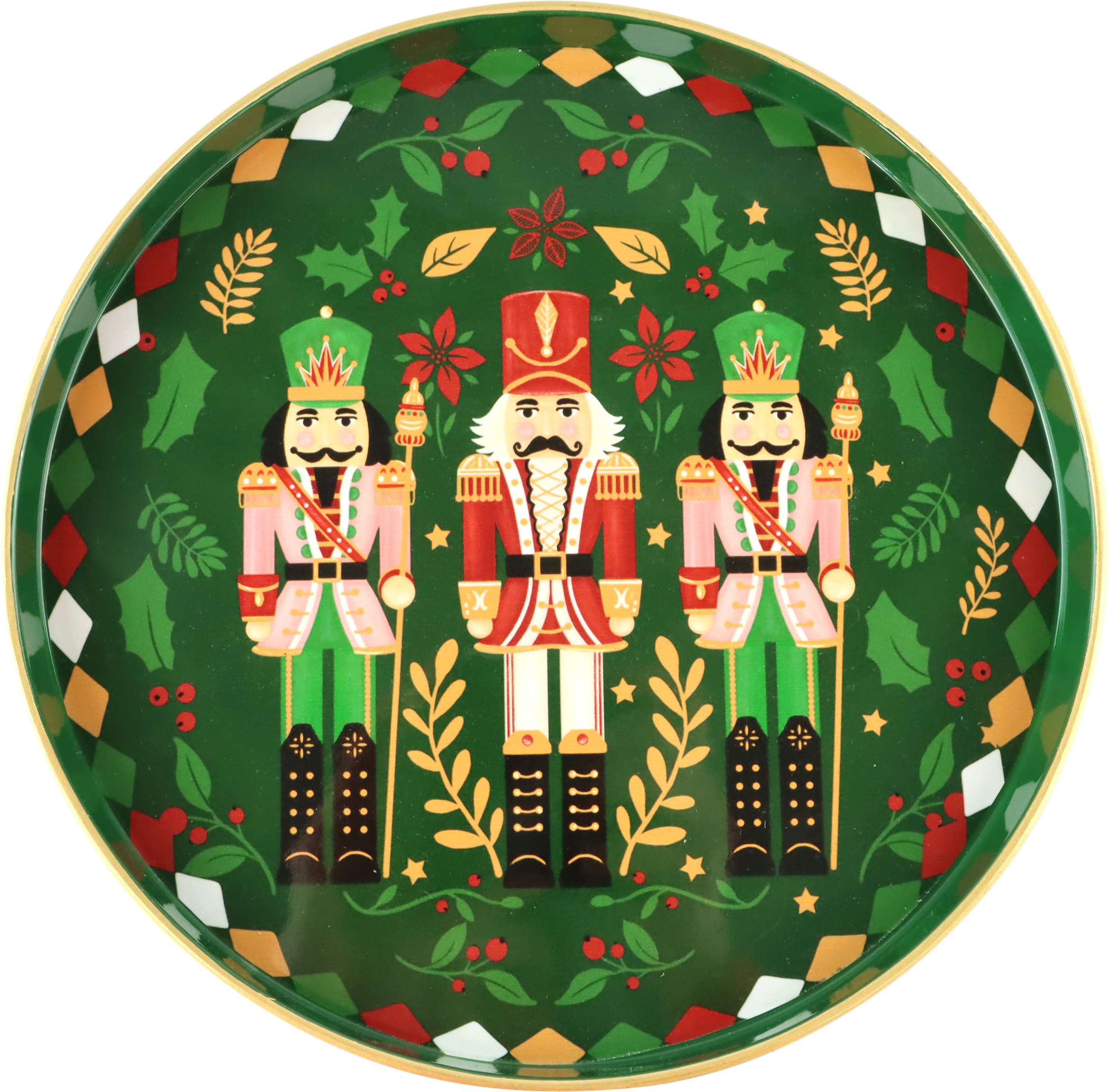 9825 TRAY CHRISTMAS HERITAGE