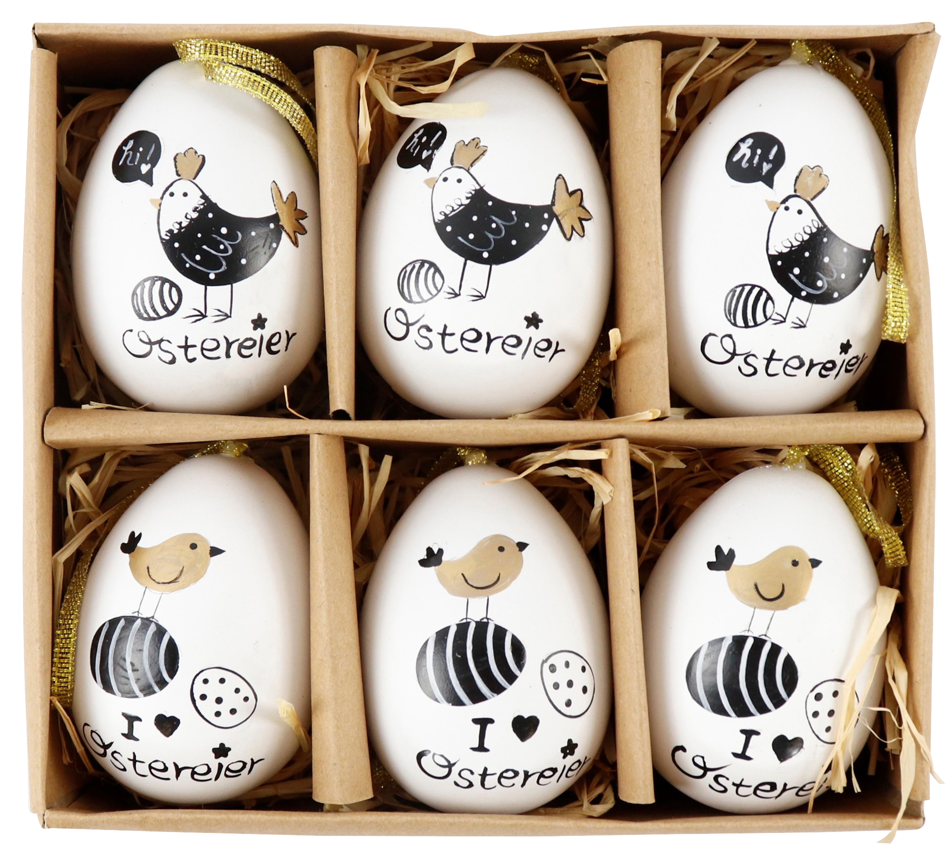 9833 UOVA  HAPPY EASTER  6PZ